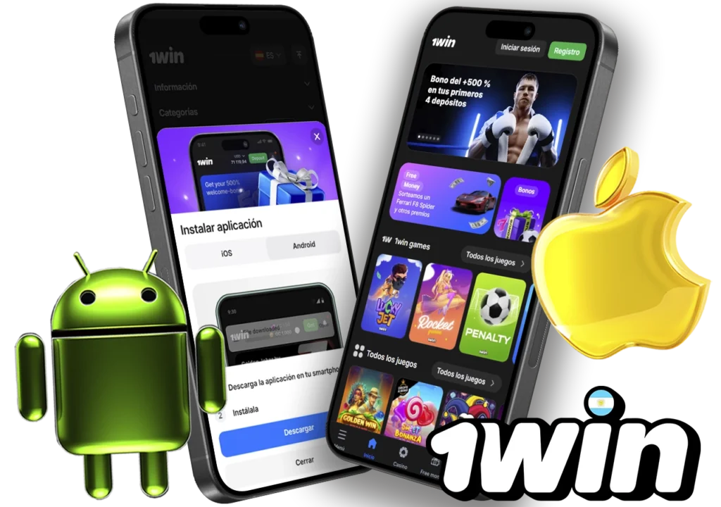 App móvil de 1win Argentina