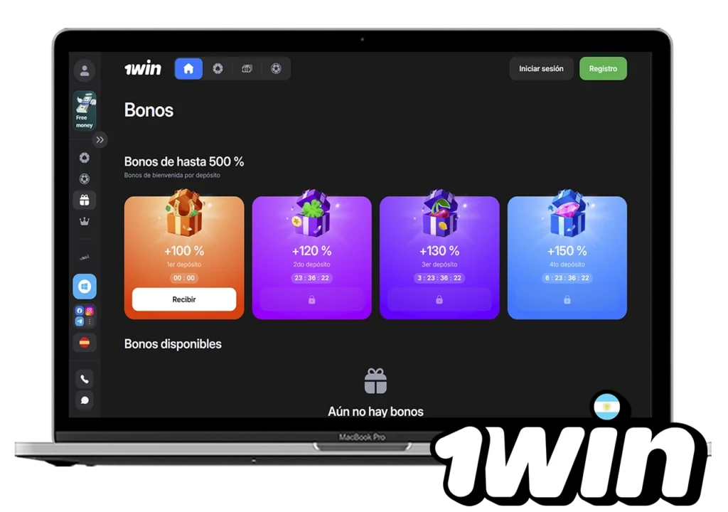 Bonos y promociones en 1win